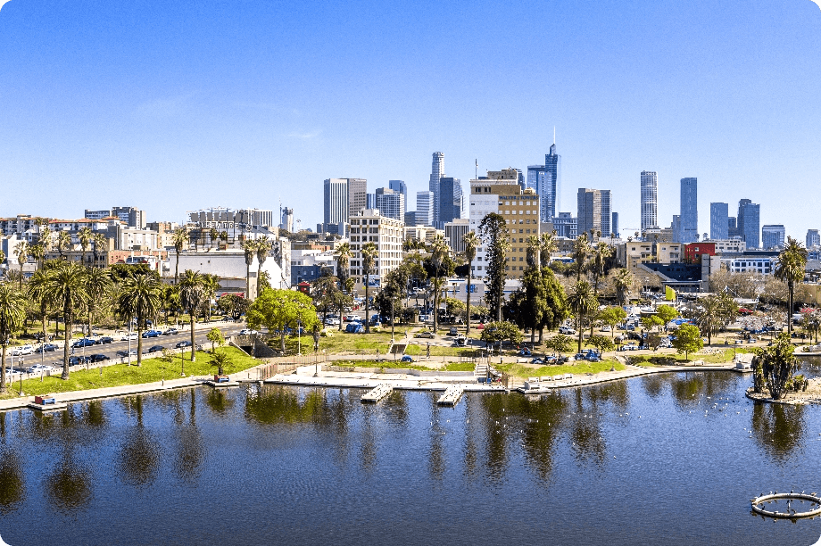 downtown los angeles skyline